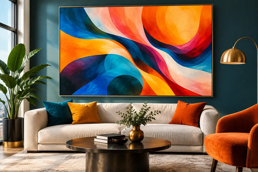 Abstract Paintings That Make a Room Feel Like You