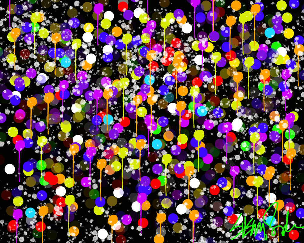 Splashing Dots