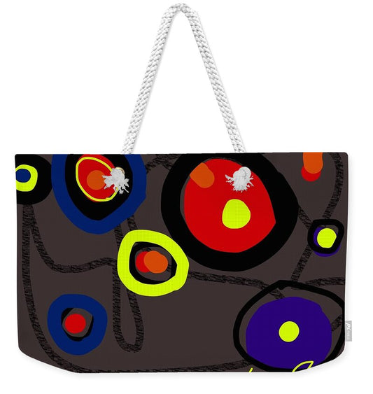 Puzzled in a Pool of Thought - Weekender Tote Bag