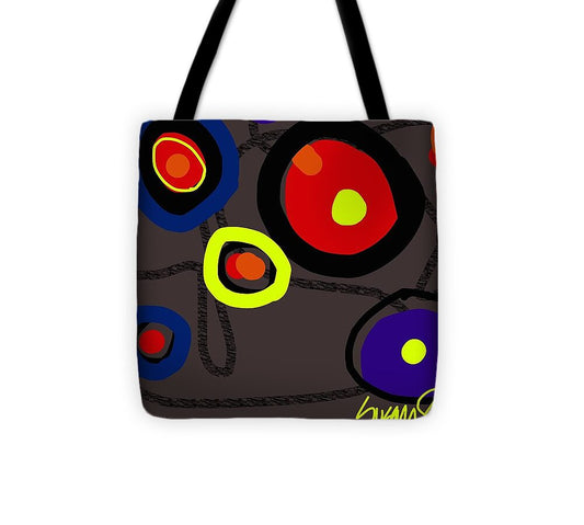 Puzzled in a Pool of Thought - Tote Bag