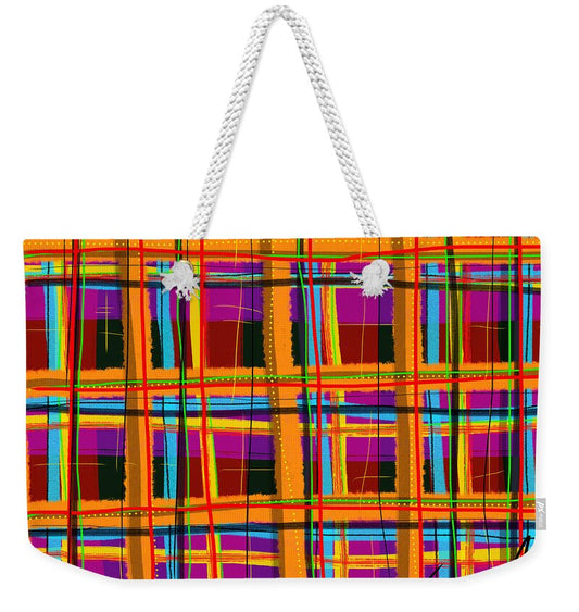 Rad Plaid - Weekender Tote Bag