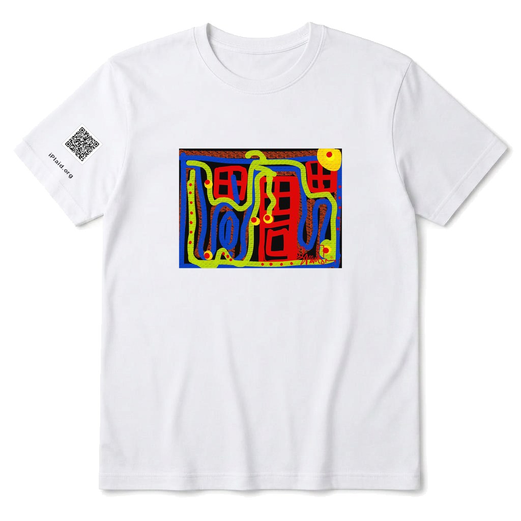 The Town with Green Spaghetti T-Shirt
