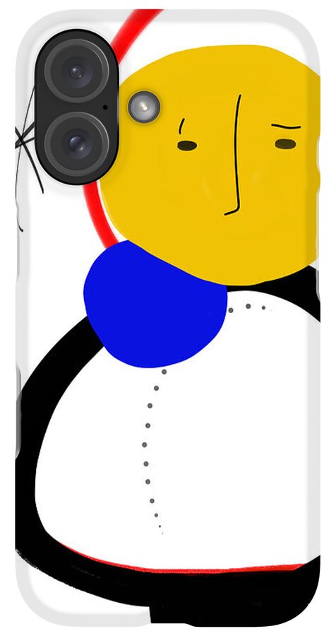 The Boy with the Blue Ball - Phone Case