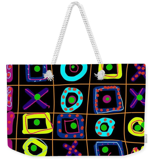 Tic Tac No - Weekender Tote Bag