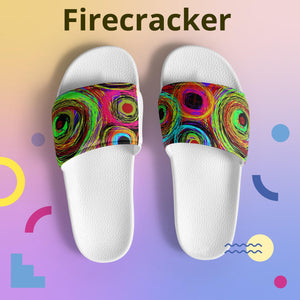 Firecracker Women's Slides slip Ons