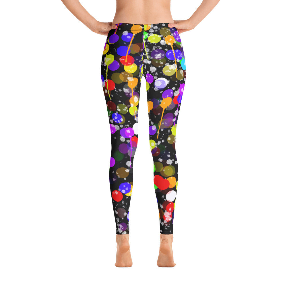 Splashing Dots Leggings