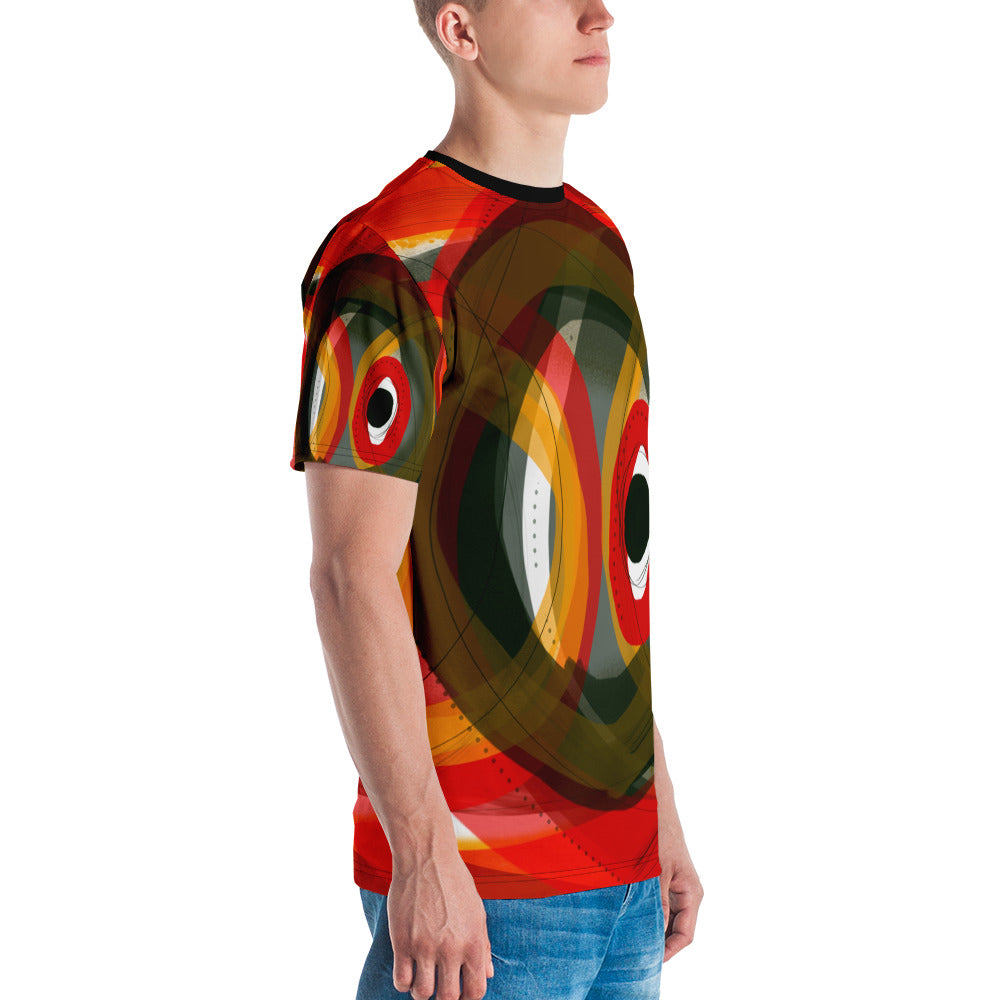 "Core" Men's All-Over T-shirt by Susan Fielder Art