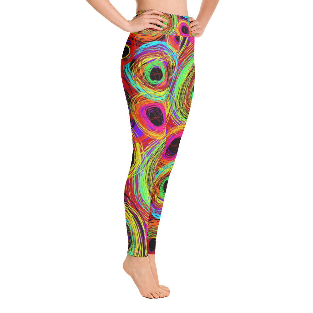 Firecracker Yoga Leggings
