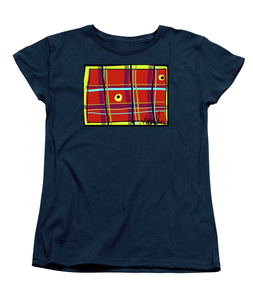 iPlaid in Memoriam of Steve Jobs - Women's T-Shirt (Standard Fit)