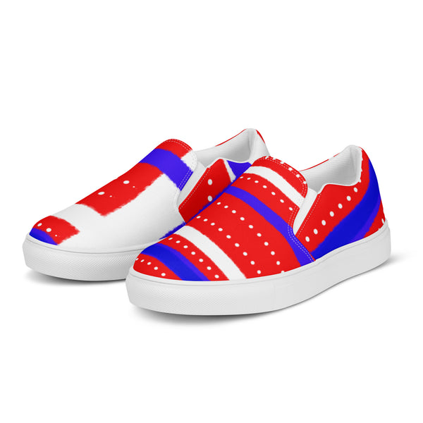 Americana Patriot Men’s slip-on canvas shoes