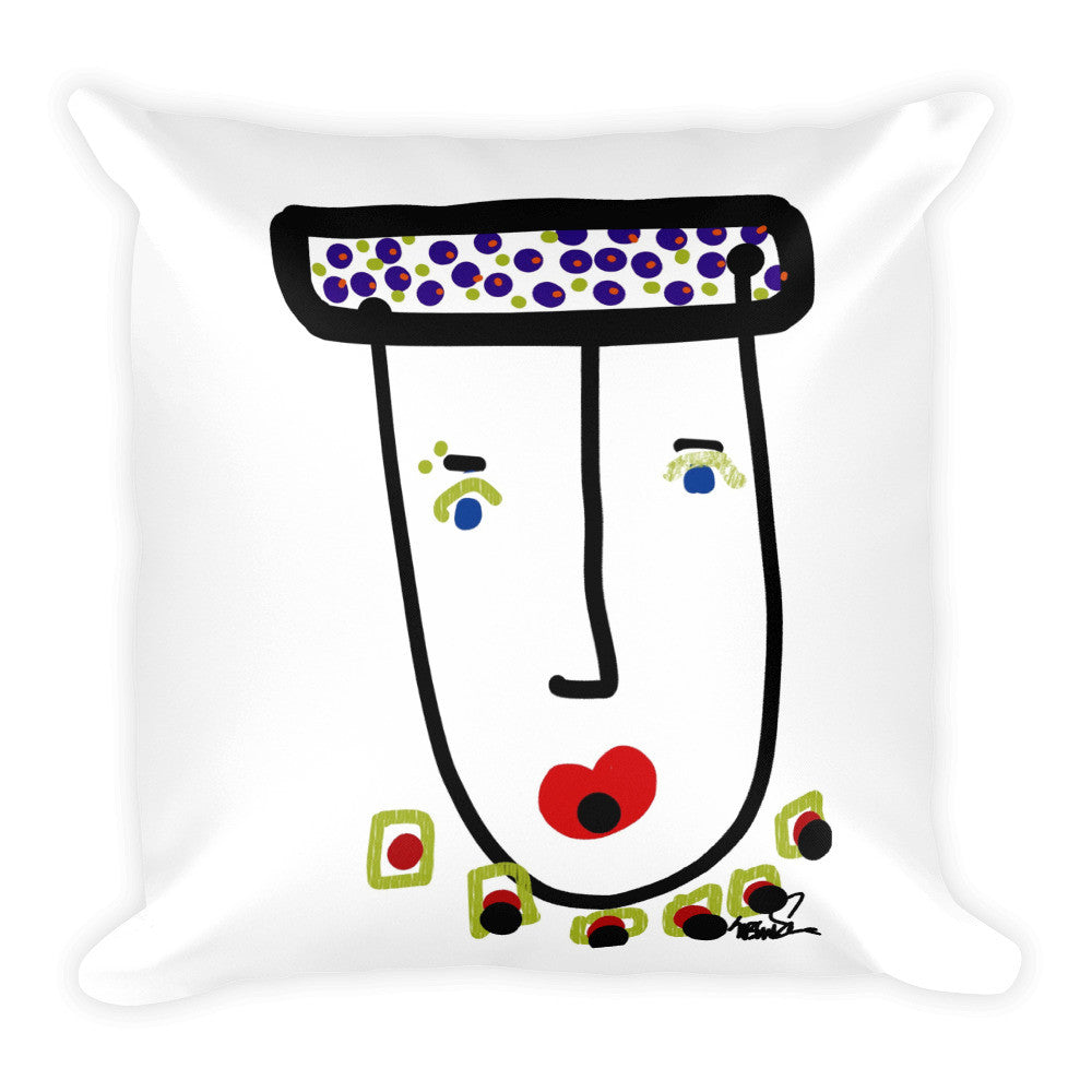 Mr. Glamour Pie, Pillow by Susan Fielder Art