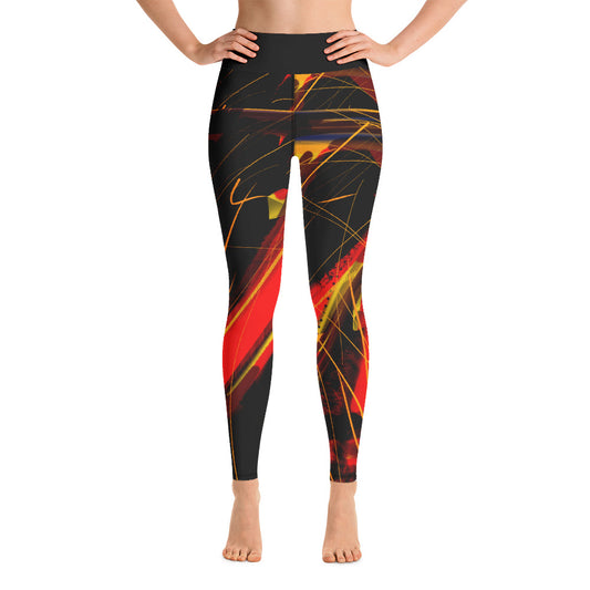 Fire in the Hole Yoga Leggings