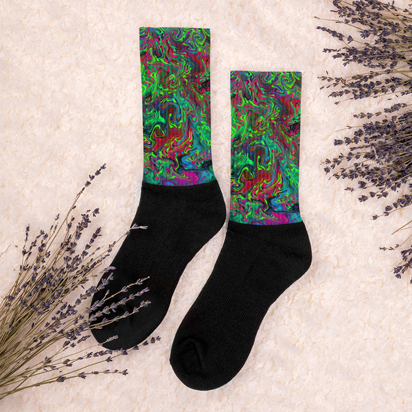 Psychedelic Consciousness Socks