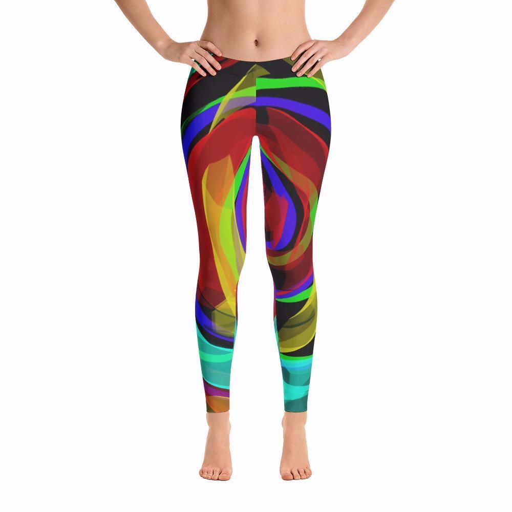 Infinity Ribbons iPlaid Leggings