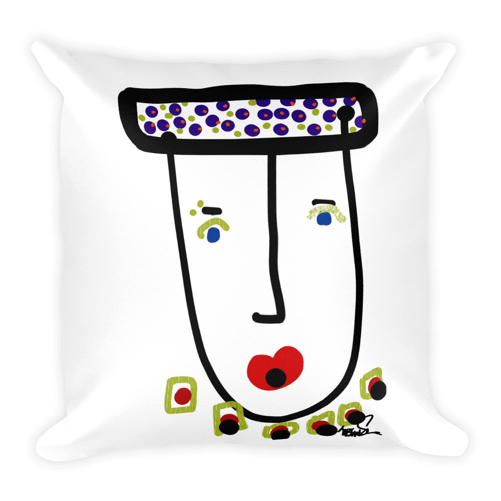 Mr. Glamour Pie, Pillow by Susan Fielder Art