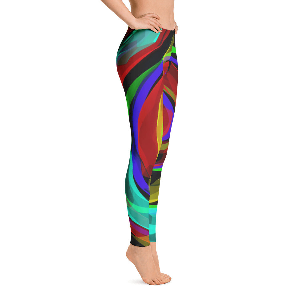 Infinity Ribbons iPlaid Leggings