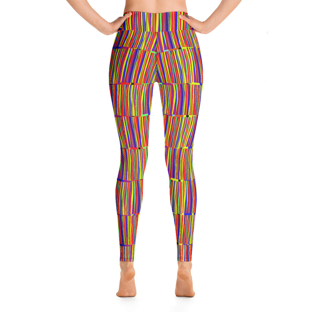 Striped to the Max Yoga Leggings