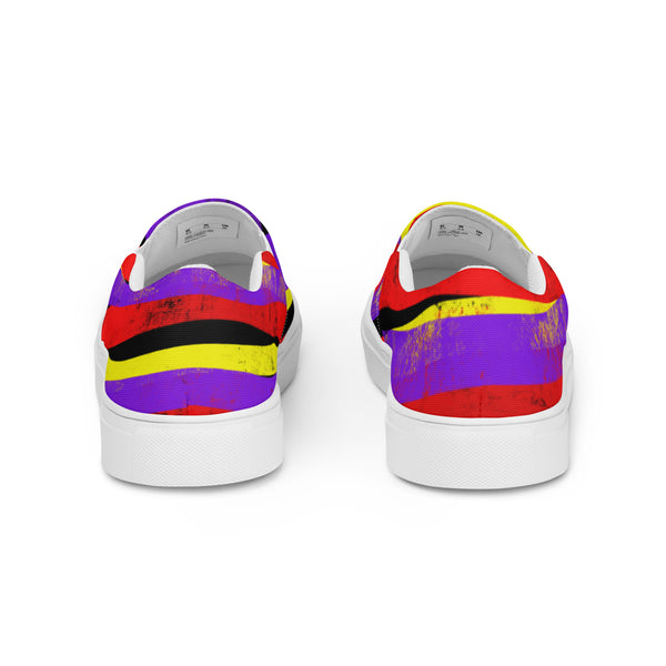 Squared In Women’s slip-on canvas shoes