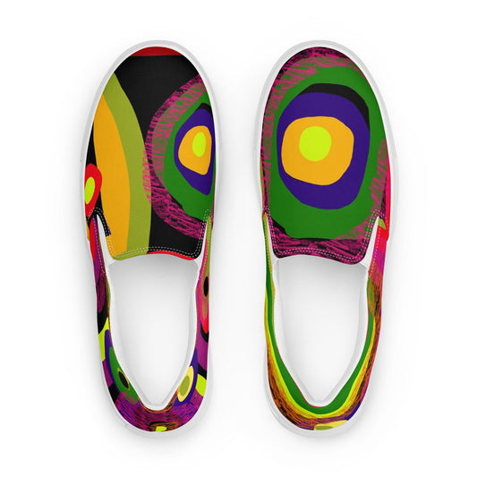 Healing Eyes Women’s slip-on canvas shoes