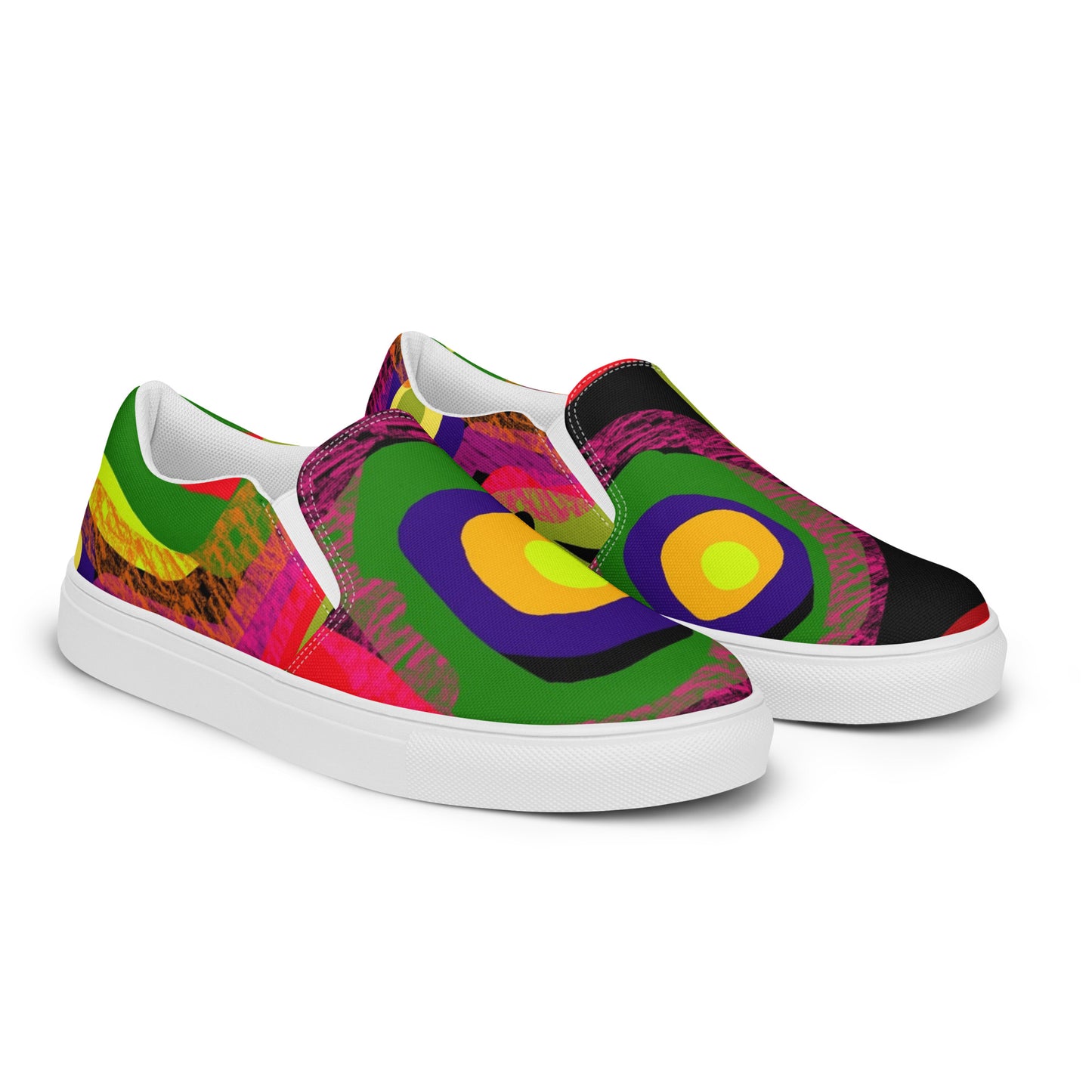 Healing Eyes Women’s slip-on canvas shoes