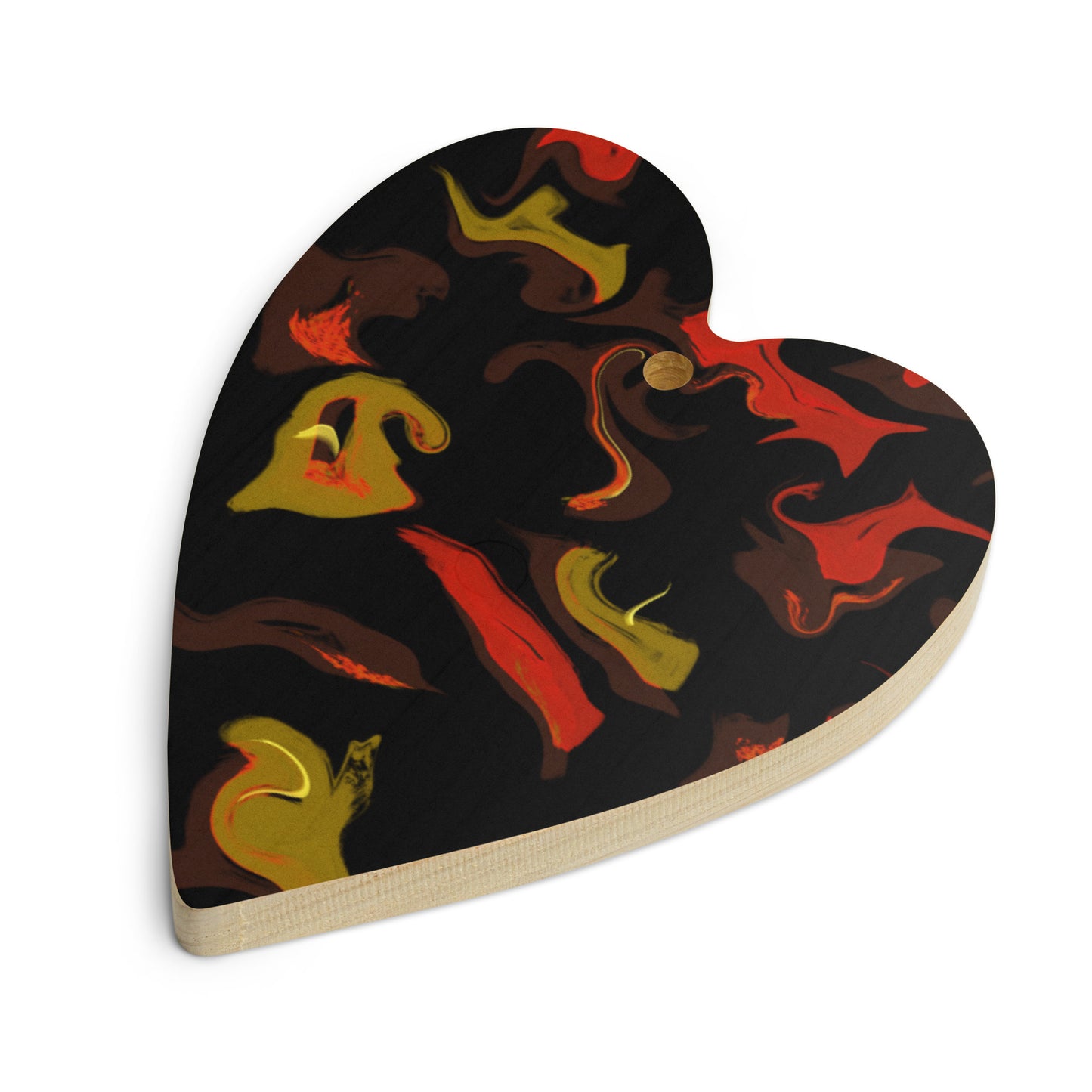 Burning Desire Wooden Ornaments