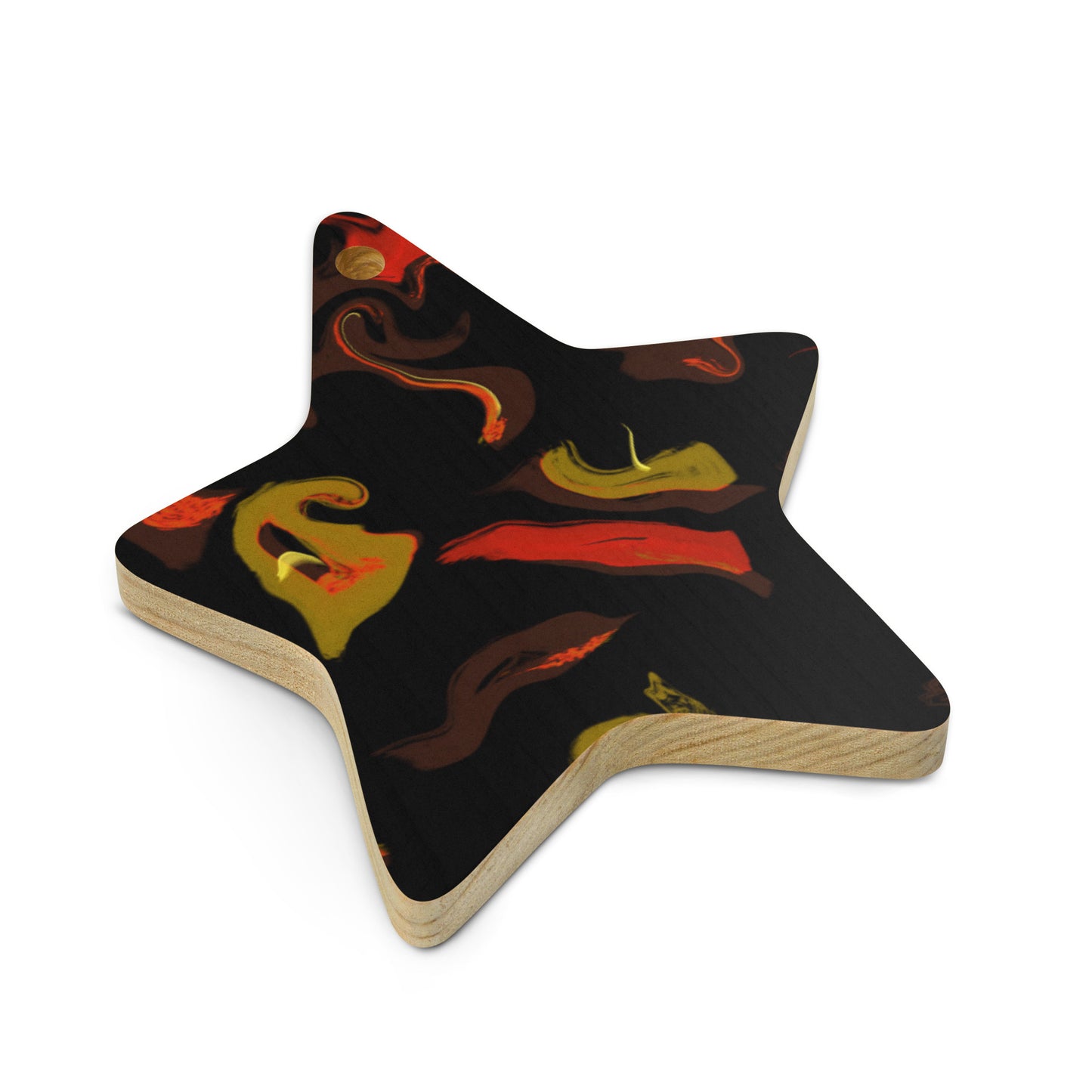 Burning Desire Wooden Ornaments